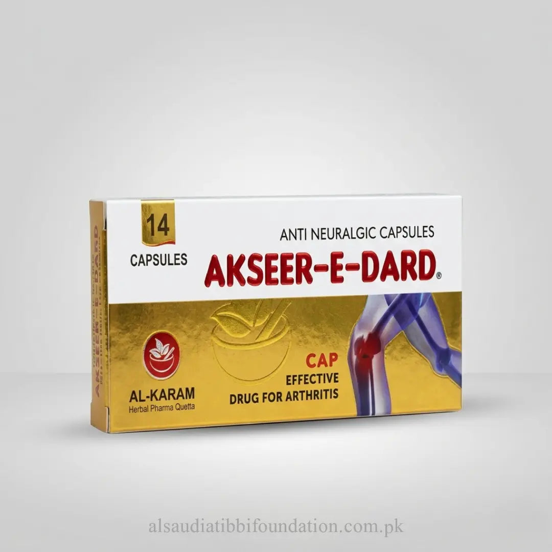 Akseer e Dard Capsule by Al-Saudia Tibbi Foundation